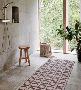 Pappelina Tom Runner rug Burgundy TOM8G712 Burgundy