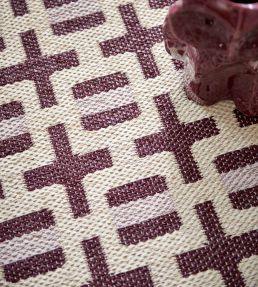 Pappelina Tom Runner rug Burgundy TOM8G712 Burgundy