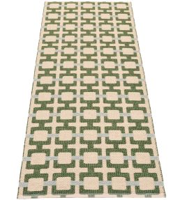 Pappelina Tom Runner rug Leaf TOM1P712 Leaf