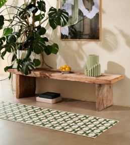 Pappelina Tom Runner rug Leaf TOM1P712 Leaf