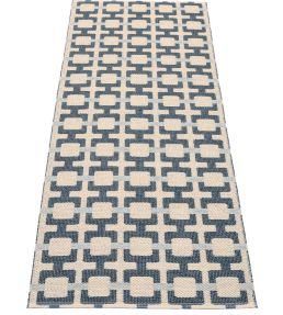 Pappelina Tom Runner rug Ocean Blue TOM3F712 Ocean Blue