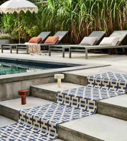 Pappelina Tom Runner rug Ocean Blue TOM3F712 Ocean Blue