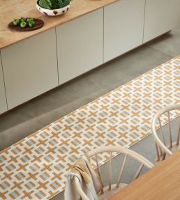Pappelina Tom Runner rug Ochre TOM5B712 Ochre
