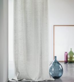 Topaze Fabric by Casamance Orange Brulee
