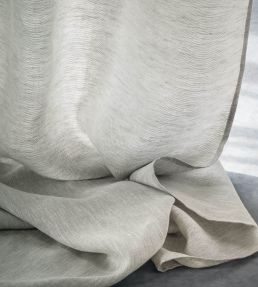 Topaze Fabric by Casamance Orange Brulee