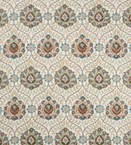 Topkapi Fabric by Nina Campbell Neutral