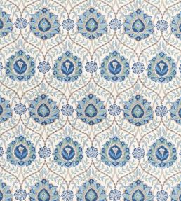 Topkapi Fabric by Nina Campbell Blue