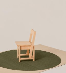 Nanimarquina Topo rug Green 01TPO000VER03 Green