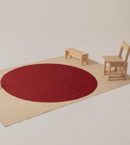Nanimarquina Topo rug Red 01TPO000ROJ03 Red