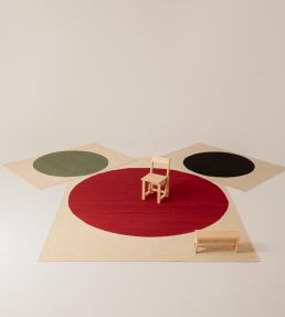 Nanimarquina Topo rug Red 01TPO000ROJ03 Red
