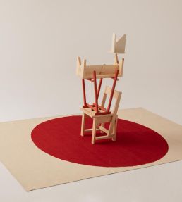 Nanimarquina Topo rug Red 01TPO000ROJ03 Red