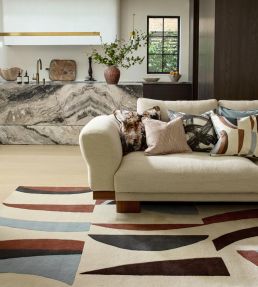 Harlequin Torillo rug Cornflower/Walnut 143905140200 Cornflower/Walnut