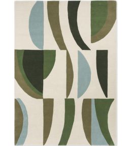 Harlequin Torillo rug Emerald/Azul 143907140200 Emerald/Azul