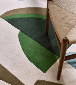 Harlequin Torillo rug Emerald/Azul 143907140200 Emerald/Azul
