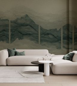 Torn Mural by Coordonne Emerald