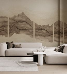 Torn Mural by Coordonne White Gold