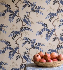 Toromiro Wallpaper by Langelid Von Bromssen Sunset Blue