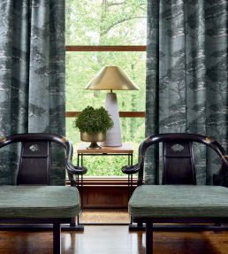 Torrey Pines Fabric by Thibaut Spa Blue