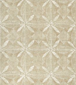Tortuga Batik Wallpaper by Thibaut Beige