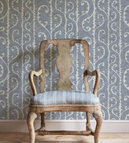 Totem Wallpaper by Lewis & Wood Russet