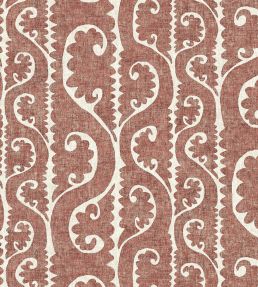 Totem Fabric by Lewis & Wood Russet