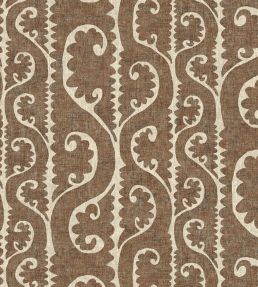 Totem Wallpaper by Lewis & Wood Walnut