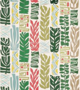 Totem Fabric by Osborne & Little Leaf