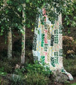 Totem Fabric by Osborne & Little Leaf