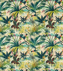 Toucan Fabric by Clarke & Clarke Blush
