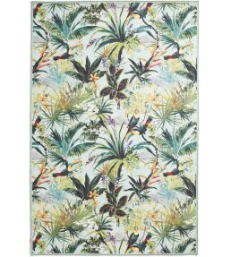Clarke & Clarke Toucan rug Sky CCTOUSKWA7615 Sky