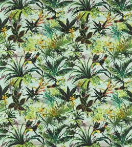 Toucan Outdoor Fabric by Clarke & Clarke Sky