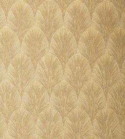 Tourmaline Wallpaper by Casamance Blanc / Dore