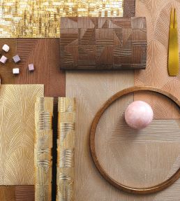 Tourmaline Wallpaper by Casamance Argent