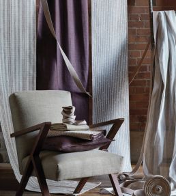 Trace Fabric by Ian Mankin Garnet