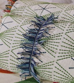 Trail Fringe Trim by Christopher Farr Cloth Green