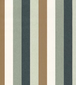 Transat Wallpaper by Casamance Celadon/Bronze