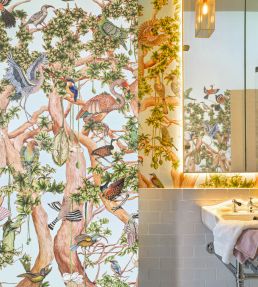 Tree of Life Mural by Cole & Son Sky Blue