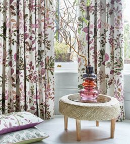Tree of Life Fabric by Prestigious Textiles Tiger Lily