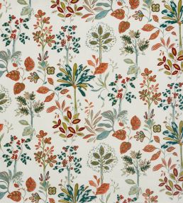 Tree of Life Fabric by Prestigious Textiles Tiger Lily