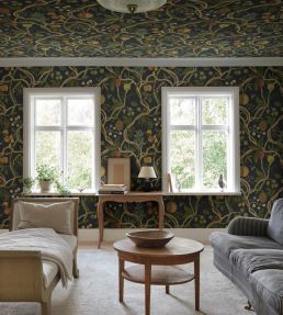 Tree of Life Mural by Sandberg Dark Blue