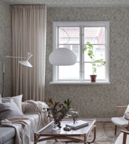 Tree of Life Wallpaper by Sandberg Light Blue