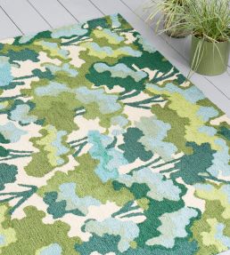 Harlequin Tree Tops Outdoor rug Green 443807140200-US Green