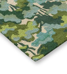 Harlequin Tree Tops Outdoor rug Green 443807140200-US Green