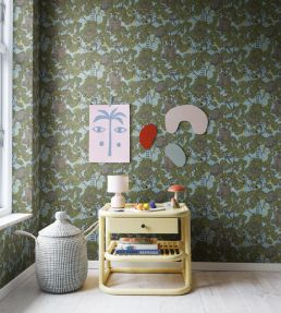 Treehouse Wallpaper by Rebel Walls Sunshine