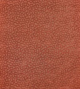 Trefolia Velvet Fabric by Anna French Paprika