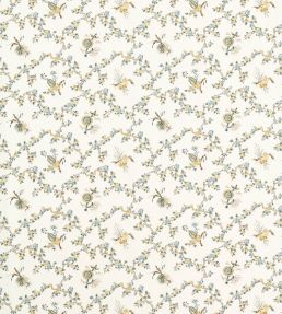 Trelliage Fabric by Sanderson Chamomile/Chalk