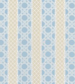 Trelliage Fabric by Thibaut Mineral and Sand