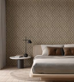 Trellis Wallpaper by Coordonne Mole