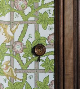 Trellis Wallpaper by Morris & Co Summer Yellow