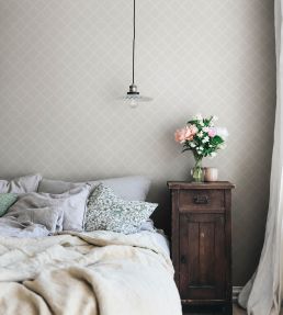 Trellis Wallpaper by Sandberg Gray